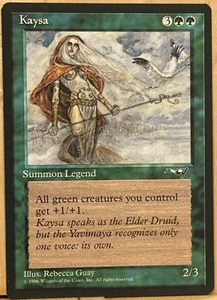 LIMITED EDITION Alliances Vintage MtG Kaysa Unplayed NM - Picture 1 of 2