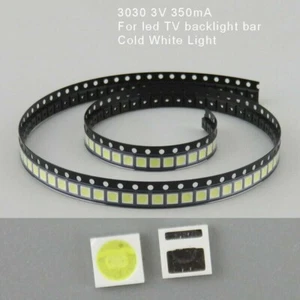 100Pcs 3030 3V For LED TV Backlight Strip Bar,Repair TV SMD Lamp-Beads Accessory - Picture 1 of 8