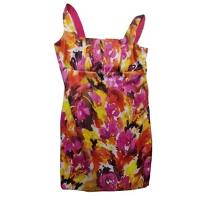 Ronni Nicole Women's Floral Print Dress Sleeveless Party Cocktail Multicolor 12P - Picture 1 of 11