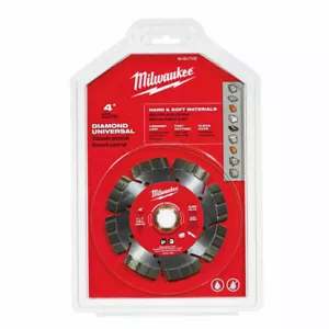 Milwaukee 49-93-7100 4 Inch Diamond Universal Segmented-Turbo - Picture 1 of 1
