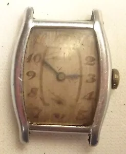 Benrus Swiss Wristwatch 15J Men's Vintage Parts or Repair - Picture 1 of 4