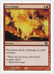 Pyroclasm mtg NM 8th Edition Unc 1 Karte - Bild 1 von 1