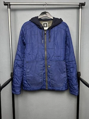 Sobrecamisa Chaqueta G Star Raw Para Hombre Nylon Stone Jet Talla L Foto 1 de 4