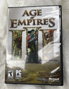 Age of Empires III (PC, 2005) 3-Disc Set Complete PC CD-ROM - Picture 1 of 4