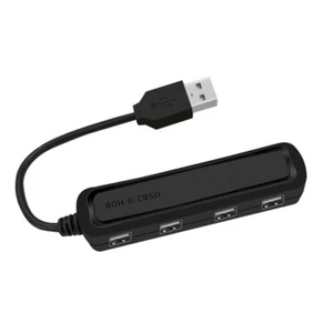 4 Port USB 2.0 Multi High Speed HUB Splitter Expansion Desktop for Laptop PC - Picture 1 of 4