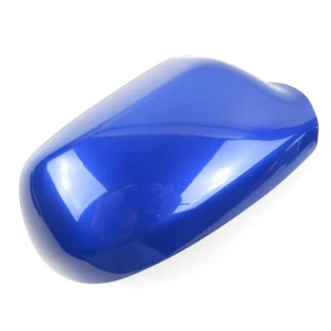 1X For Mazda 3 2006-2009 Car Front Right RH Rearview Mirror Blue Cover Frame - Picture 1 of 2