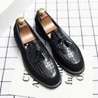 Mens Pointed toe Tassel Slip on Party Dress Oxfords Formal Loafers men Shoes 