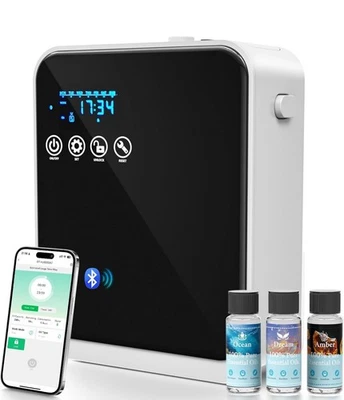 Large Smart Bluetooth Waterless Essential Oil Diffuser - 250ml, Up To 1500 sqFt - Image 1 of 4
