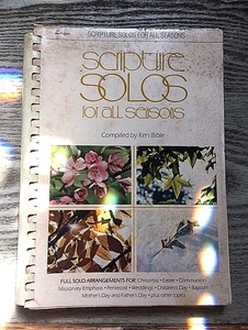 Solos de Escritura para Todas las Estaciones - Biblia Ken - Espiral - 1980 Lillenas Publishing - Imagen 1 de 3
