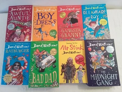 David Walliams Bundle 8 Assorted Titles includes Billionaire Boy - paperbacks - image 1 of 4