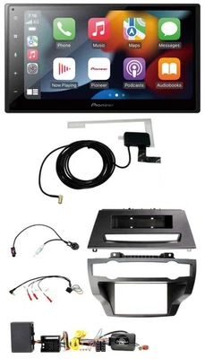 Pioneer Lenkrad USB Bluetooth DAB 2DIN Autoradio für BMW X5 X6 E70 E71 07-13 Ver - Bild 1 von 4