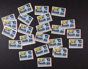 U.S. 1969 #C76, 10c First Man on the Moon, Wholesale x 25 stamps Mint NH - Picture 1 of 1