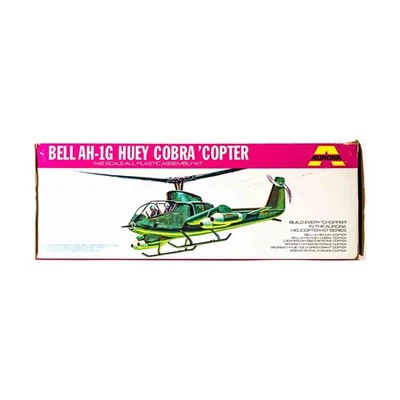 Aurora Model Kits 1/48 Bell AH-1G Huey Cobra 'Copter VG/NM - Image 1 of 2