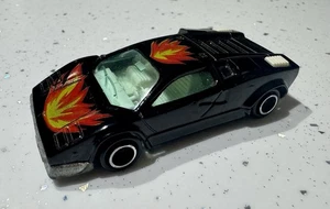 Majorette Lamborghini Countach #237 Rare Black 1:56 Model - Picture 1 of 7