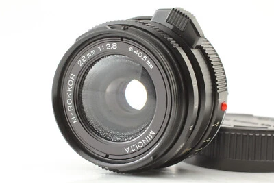 "Exc+5" Minolta M Rokkor 28mm F/2.8 Lens for CL CLE Leica M JAPAN - Image 1 of 4