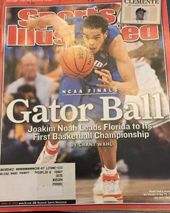 Sports Illustrated, April 10, 2006 NCAA FINALS Gator Ball Joakim Noah - Picture 1 of 10