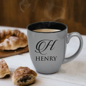 Kaffeetasse mit individueller Gravur Latte Becher - Bild 1 von 31