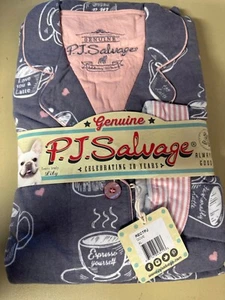 P.j. Salvage Pajama Set, XL, Dove - Picture 1 of 2