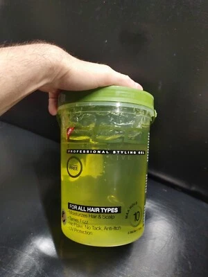 Eco Style Olive Oil Hair Styling Gel 80 oz / 5lb Moisturizes Nourishing Unisex  - Image 1 of 4