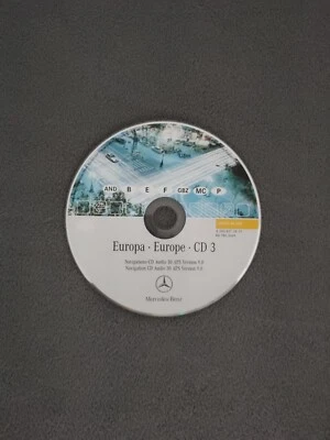 CD NAVIGATION MERCEDES AUDIO 30 APS CD3 ESPANA FRANCE PORTUGAL 2006 V 9.0 - Bild 1 von 2