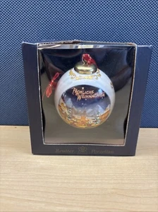 New Disney Germany Reutter Porzellan Frohliche Weihnachten Christmas Ornament - Picture 1 of 7