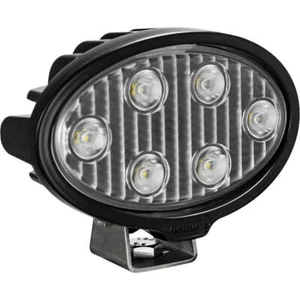 VL SERIES WORK LIGHT OVAL 6 5-WATT LEDS. 40 DEGREE FLOOD PATTERN. NO CONNECTOR - Picture 1 of 2