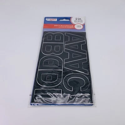 Creative Start 2" Negro Interior Exterior Letras y Números 133 Personajes Cosco Foto 1 de 4