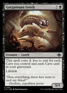 Gargantuan Leech - Foil X4 (The Lost Caverns of Ixalan (2023)) MTG (NM) *CCGHous - Picture 1 of 1