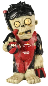 Figurina Zombie NBA Miami Heat Thematic Basketball Team 10" da collezione - Foto 1 di 1