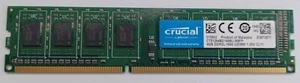 Crucial 4GB DDR3 1600Mhz SDRAM 240 Pin Memory (CT51264BD160BJ.M8FP) - Picture 1 of 1