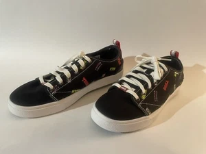 Toms Marvel Women’s 8.5 Black Travel Lite Low Top Lace Up Size W8.5/M7 Sneakers - Picture 1 of 9