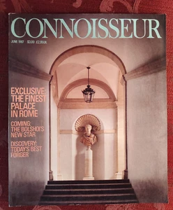 Rare CONNOISSEUR magazine June 1987 Verdura Irek Mukhamedov Roman Palace - Foto 1 di 1