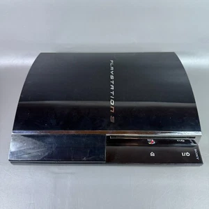 Sony PlayStation 3 Fat PS3 CECHE01 Backward Compatible 80GB Console Only *READ!* - Picture 1 of 14