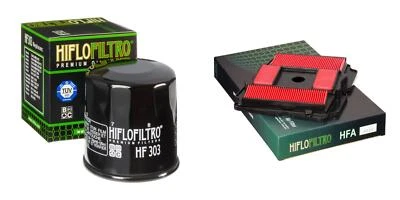 Kit de filtro de aceite y aire HIFLO FILTRO para HONDA NT650 J,K,L Hawk GT RC312 88-91 Foto 1 de 3