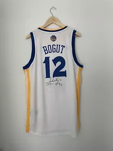 Andrew Bogut Hand Signed NBA Golden State Warriors Jersey Adidas - Picture 1 of 6
