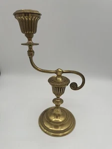 Vintage Genie Design Messing Kerzenständer Kerzenhalter 11 Zoll - Bild 1 von 4