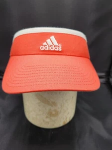 Adidas Women Tennis Hat Visor Coral One Size EUC - Picture 1 of 7
