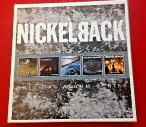 Nickelback 5 Album Box Set Silver Side Up The Long Road Dark Horse Here & Now CD