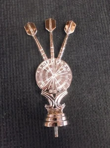 lot of 11 trophy parts 6" tall gold triple dart large 8341 - Picture 1 of 1