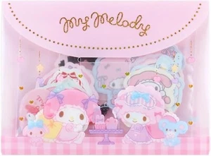 Sanrio My Melody Siegel & Etui Set Aufkleber Kawaii Schreibwaren Japan limitiert - Bild 1 von 6