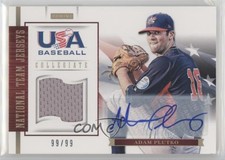 2012 Panini USA Baseball National Team Jersey Signatures /99 Adam Plutko Auto