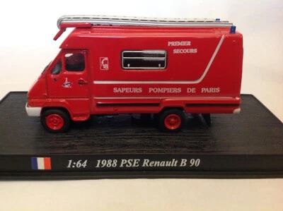 DEL PRADO 1:64 1988 PSE RENAULT B 90 Fire Engine - MOUNTED AND UNBOXED - Image 1 of 3