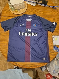 Camiseta de fútbol local Nike para hombre 2XL PSG Paris Saint-Germain 2016/2017 - Imagen 1 de 21