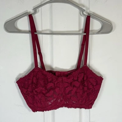 Intimately Free People Lace Bra Women’s 36DD Coquette Underwire Lingerie Boho - Image 1 of 4