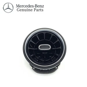 Boquillas de ventilación de CA originales Mercedes en aspecto de turbina cromadas clase V447 V - Imagen 1 de 5