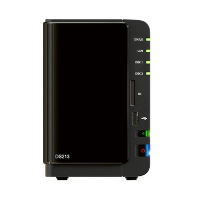 Synology DS213 Nas 2.0GHz 512MB DDR3 Lan Diskless - Image 1 of 3