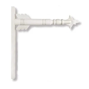 Soporte de flecha de madera blanca envejecida 17,5 pulgadas nuevo - Imagen 1 de 1