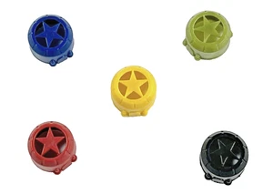 Risk 2008 Game Replacement Pieces Parts Lof of 5 Capitals - Picture 1 of 4