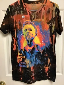 Halloween Michael Myers The Night He Came Home Herren Small Shirt Custom Dye  - Bild 1 von 3