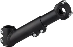 Zoom Tandem Stoker Stem 155-200mm extension +35 Deg Rise Bar Clamp 25.4 Aluminum - Picture 1 of 1